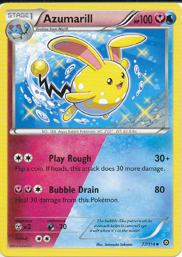 Azumarill - (Steam Siege)