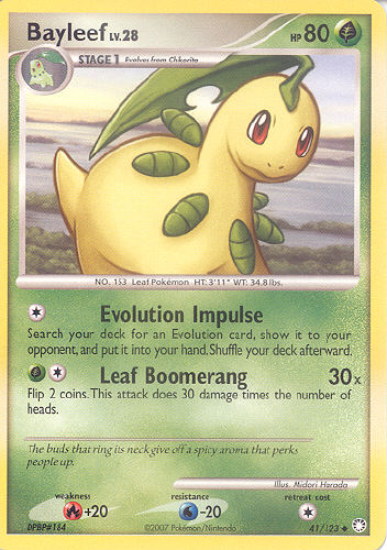 Bayleef - (DP - Mysterious Treasures)
