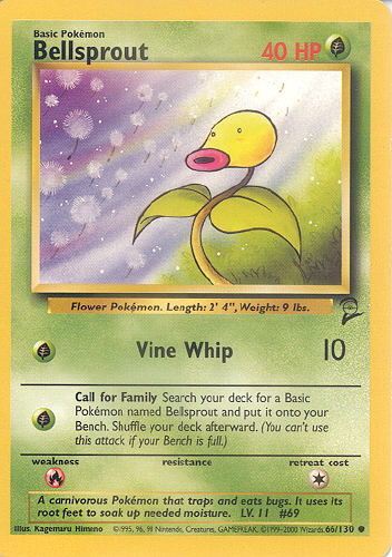 Bellsprout - (Base Set 2)