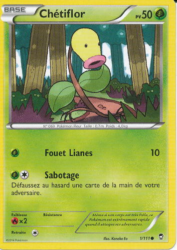 Chétiflor (Bellsprout) - (Furious Fists)