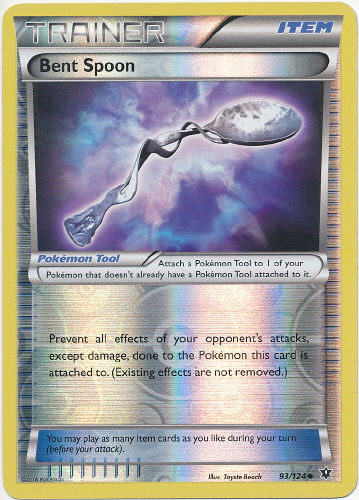 Bent Spoon (Reverse Holo) - (Fates Collide)