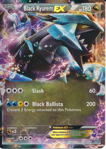 Black Kyurem EX - (Plasma Storm)