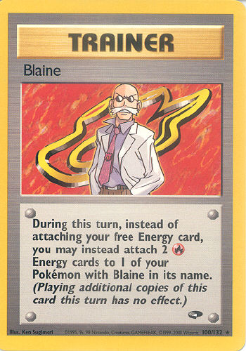 Blaine - (Gym Challenge)