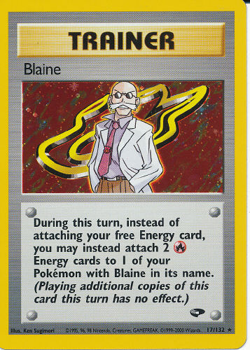 Blaine - (Gym Challenge)