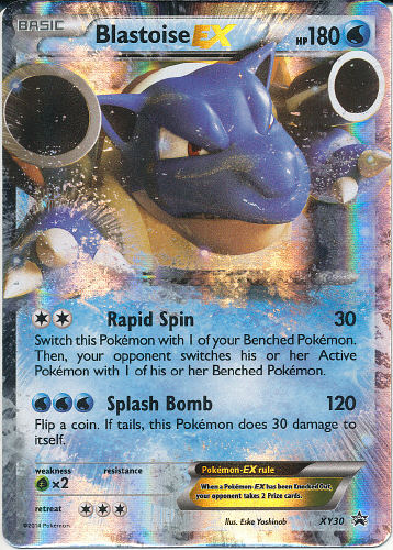 Blastoise EX - (XY Black Star Promos)