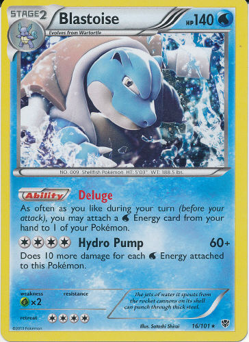 Blastoise - (Plasma Blast)