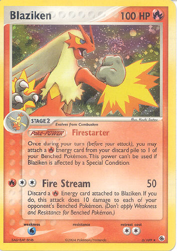 Blaziken - (EX Ruby And Sapphire)