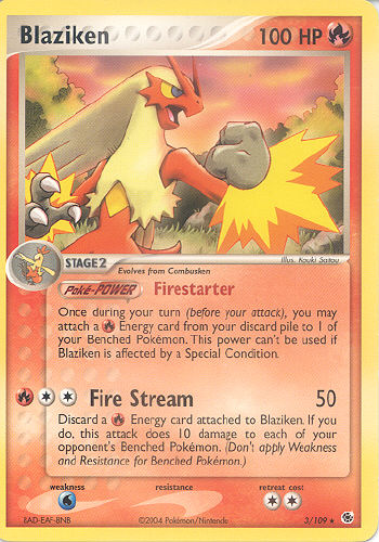 Blaziken - (EX Ruby And Sapphire)