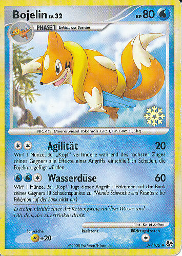 Bojelin (Floatzel) - (DP - Great Encounters)