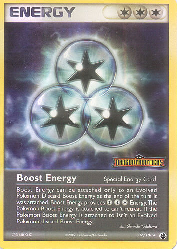 Boost Energy (Special Energy Card) - (EX Dragon Frontiers)