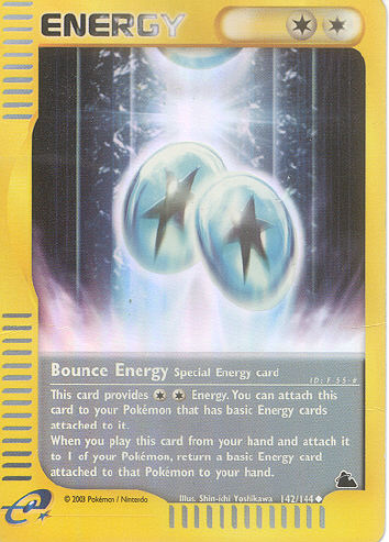 Bounce Energy (Special Energy Card) - (Skyridge)