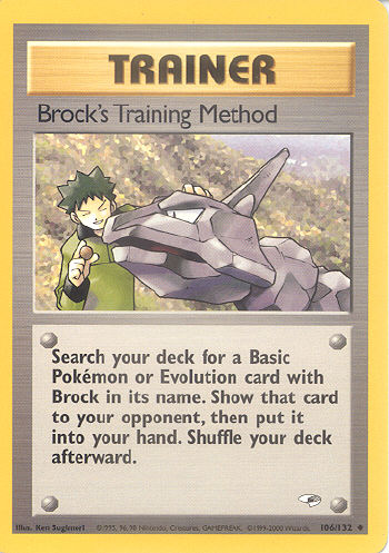 Brock's Training Method - (Gym Heroes)