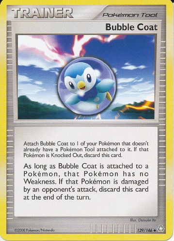 Bubble Coat (Pokémon Tool) - (DP - Legends Awakened)