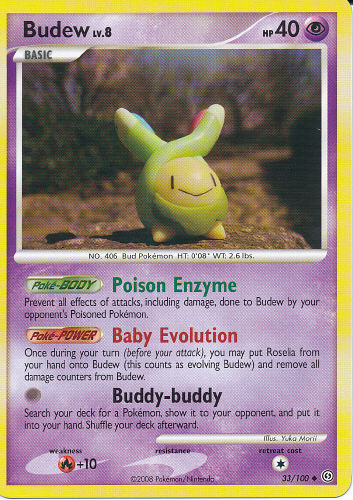 Budew - (DP - Stormfront)