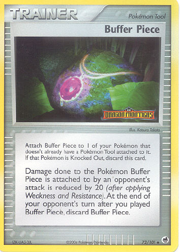 Buffer Piece (Pokémon Tool) - (EX Dragon Frontiers)