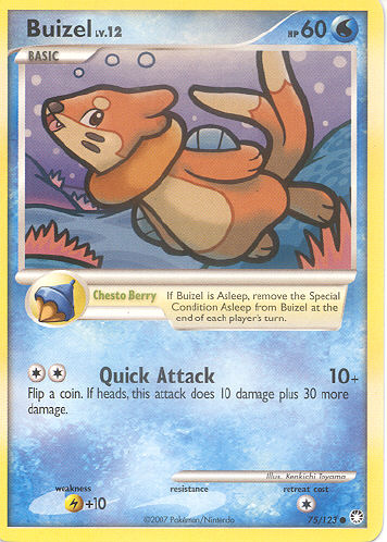 Buizel - (DP - Mysterious Treasures)