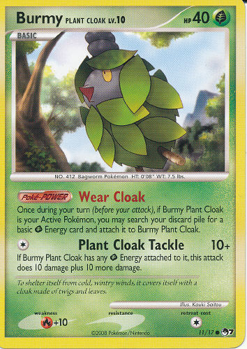 Burmy Plant Cloak - (POP Series 7)