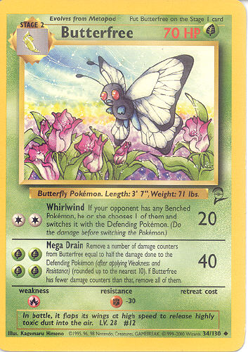 Butterfree - (Base Set 2)