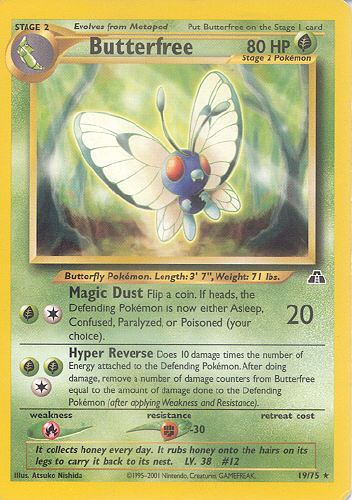 Butterfree - (Neo Discovery)