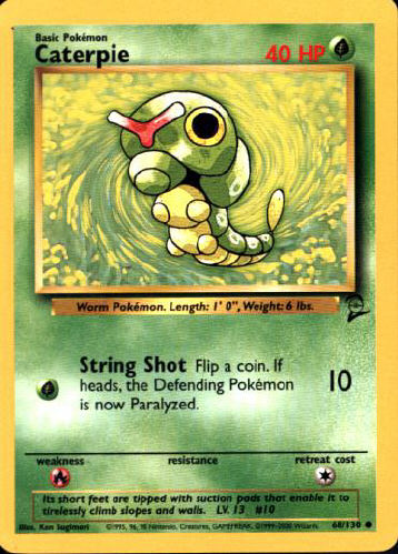 Caterpie - (Base Set 2)