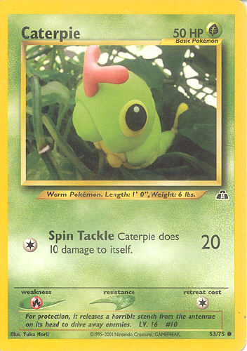 Caterpie - (Neo Discovery)