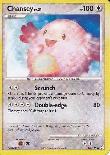 Chansey - (DP - Mysterious Treasures)
