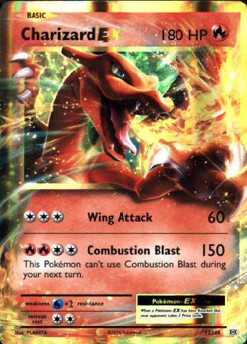 Charizard EX - (Evolutions)