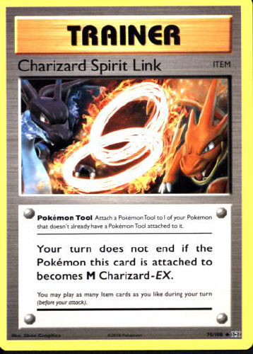 Charizard Spirit Link - (Evolutions)