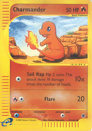 Charmander (Reverse Holo) - (Expedition)