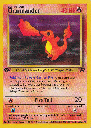 Charmander - (Team Rocket)