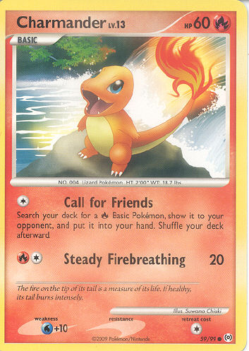 Charmander - (Platinum - Arceus)