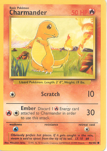 Charmander - (Base Set)