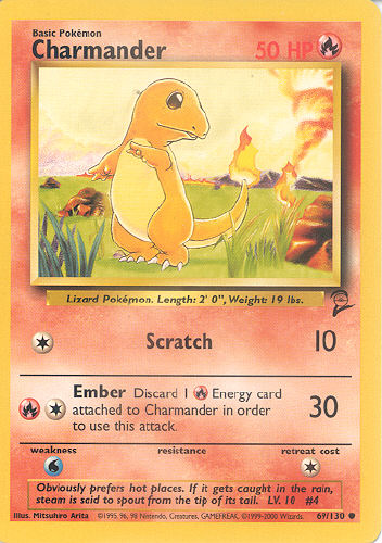 Charmander - (Base Set 2)