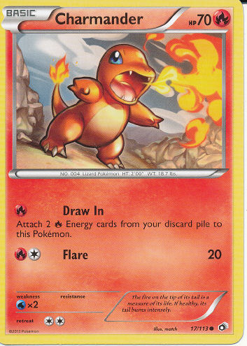 Charmander - (Legendary Treasures)