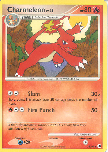 Charmeleon - (Platinum - Arceus)