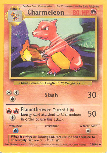 Charmeleon - (Base Set)