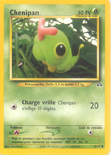 Chenipan (Caterpie) - (Neo Discovery)