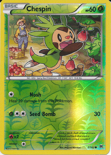 Chespin (Reverse Holo) - (BREAKthrough)