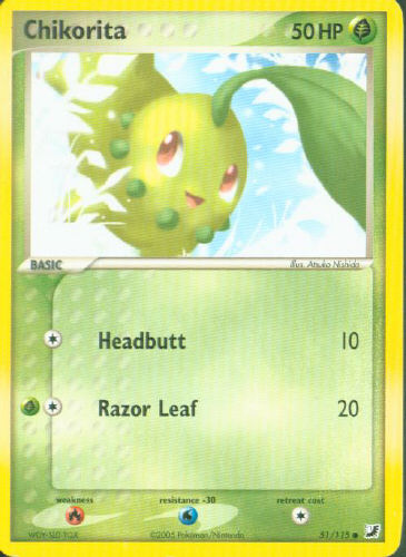 Chikorita - (EX Unseen Forces)