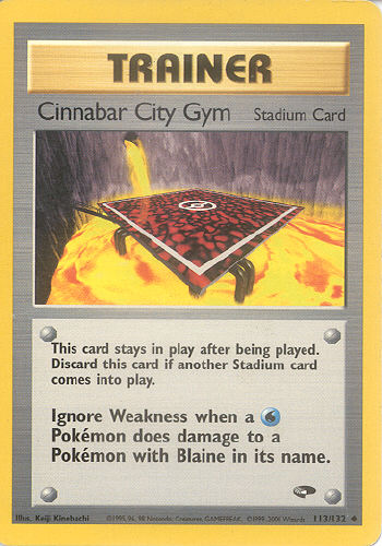 Cinnabar City Gym - (Gym Challenge)