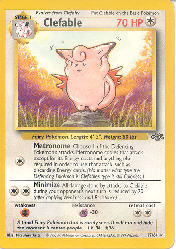 Clefable - (Jungle)