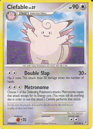 Clefable - (Diamond And Pearl Base Set)