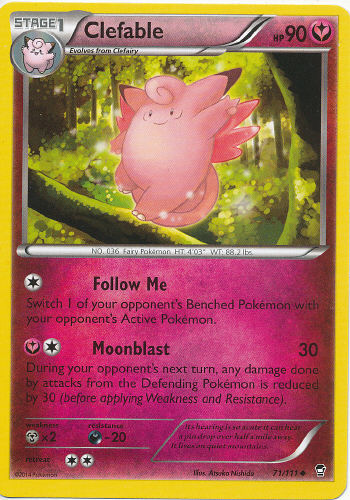 Clefable - (Furious Fists)