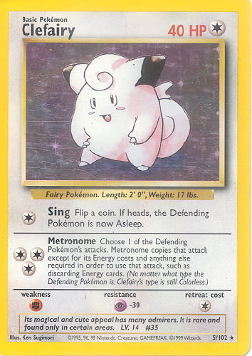 Clefairy - (Base Set)