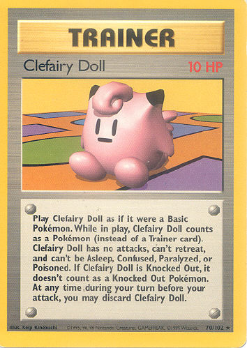 Clefairy Doll - (Base Set)