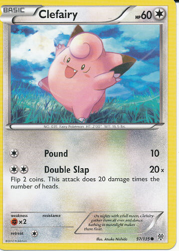 Clefairy - (Plasma Storm)