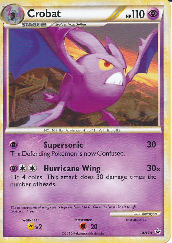 Crobat - (HS - Unleashed)