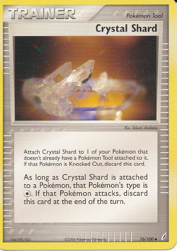 Crystal Shard (Pokémon Tool) - (EX Crystal Guardians)