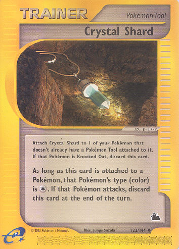 Crystal Shard (Pokémon Tool) - (Skyridge)