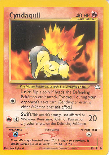 Cyndaquil - (Neo Genesis)